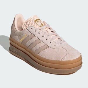 adidas Originals Cream and Tan Sneakers